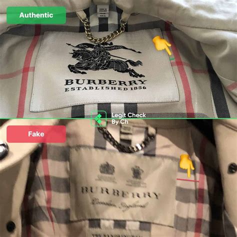 burberry hoodie fake vs real|identify burberry raincoat.